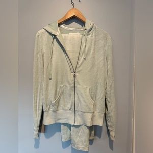 🎉Victoria Secret Mint Velour Set